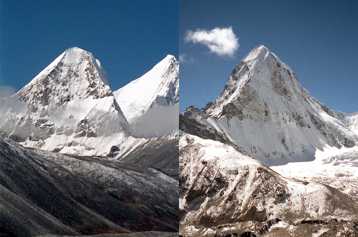 27 Pethangtse From Before And At Everest East Base Camp In Tibet